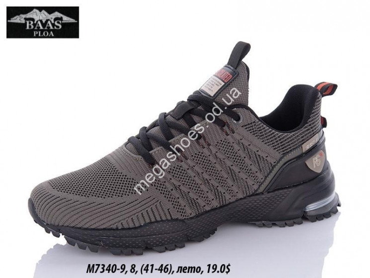 Мужские кроссовки Baas M7340-9 VS купити оптом на 7 км в Одесі​