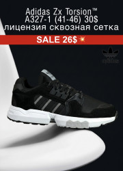 Мужские кроссовки Adidas Zx Torsion™ лицензия, сквозная сетка A327-1 FL