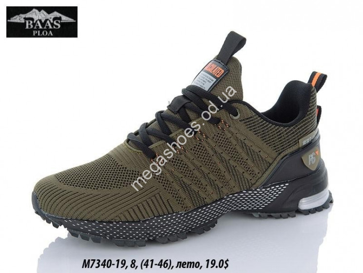 Мужские кроссовки Baas M7340-19 VS купити оптом на 7 км в Одесі​