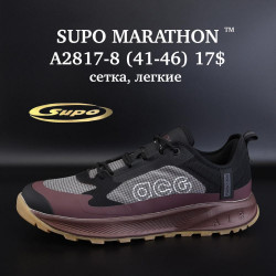 Мужские кроссовки SUPO MARATHON™ сетка, лёгкие A2817-8 SU