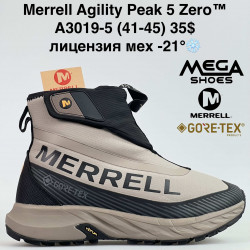 Мужские кроссовки Merrell Agility Peak 5 Zero™ лицензия, мех -21° A3019-5 BH