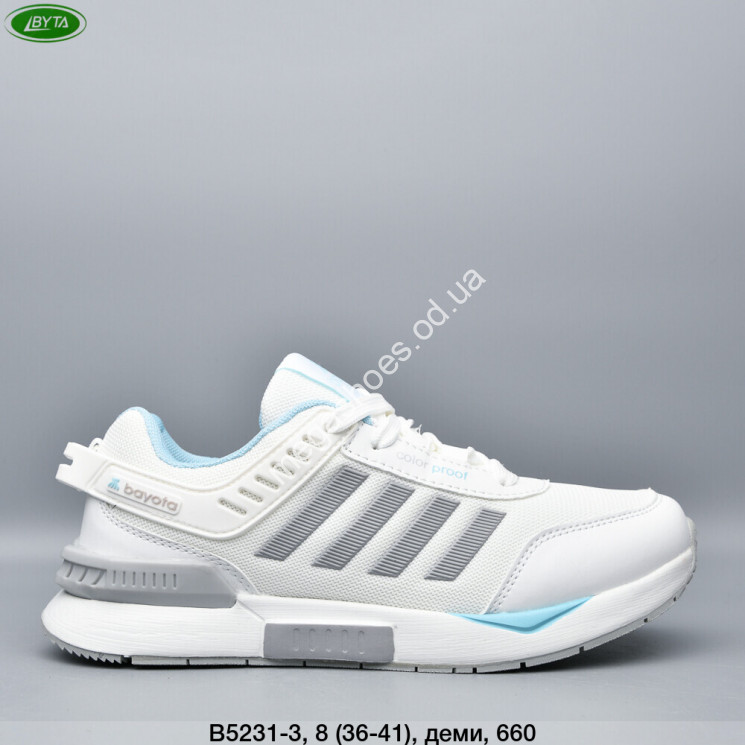 Кроссовки Bayota деми B5231-3 BY купити оптом на 7 км в Одесі​