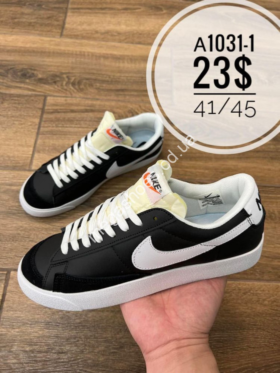 Мужские кеды Nike A1031-1 SP  купить оптом в Одессе