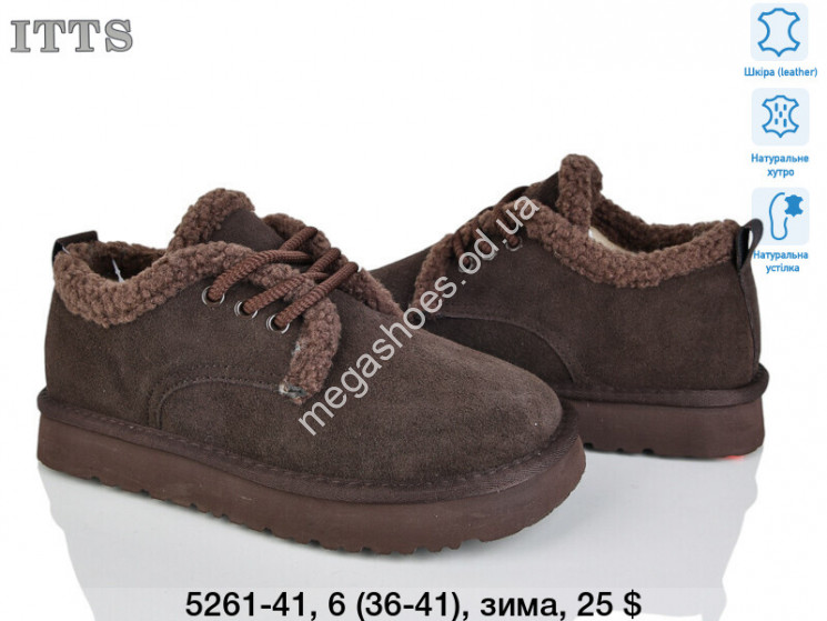 Кроссовки ITTS зима 5261-41 TS купити оптом на 7 км в Одесі​