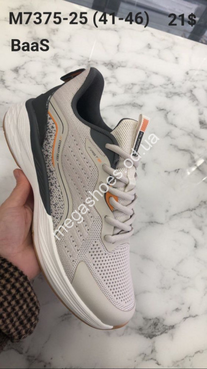 Мужские кроссовки Baas Running M7375-25 VS купити оптом на 7 км в Одесі​
