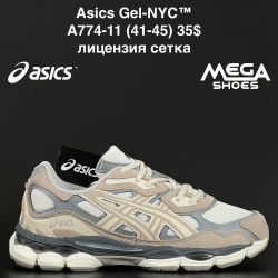 Мужские кроссовки Asics Gel-NYC™ лицензия, сетка A774-11 NA