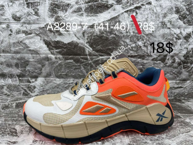 Мужские кроссовки Reebok A2289-7 SU купити оптом на 7 км в Одесі​
