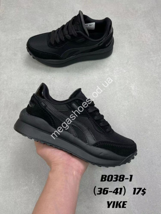 Кроссовки Yike B038-1 AN   купити оптом на 7 км в Одесі​