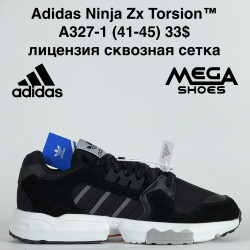 Мужские кроссовки Adidas Ninja Zx Torsion™ лицензия, сквозная сетка A327-1 BH