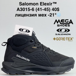 Мужские кроссовки Salomon Elexir™ лицензия, мех -21° A3015-6 BH
