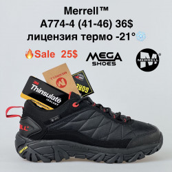 Мужские кроссовки Merrell™ лицензия термо -21° A774-4 FL