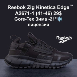 Мужские кроссовки Reebok Zig Kinetica Edge™ Gore-Tex лицензия зима A2671-1 MG