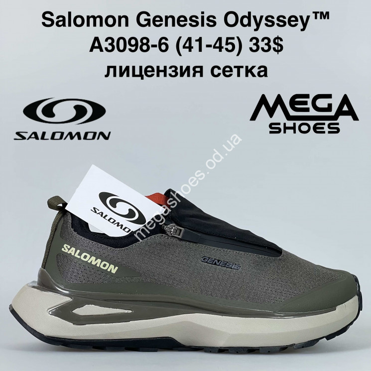 Мужские кроссовки Salomon Genesis Odyssey™ лицензия, сетка A3098-6 BH купить оптом в Одессе