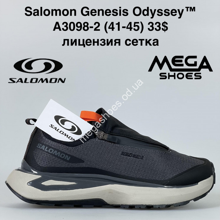 Мужские кроссовки Salomon Genesis Odyssey™ лицензия, сетка A3098-2 BH купить оптом в Одессе
