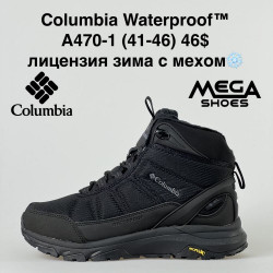 Мужские ботинки Columbia Waterpoof зима A470-1 NA