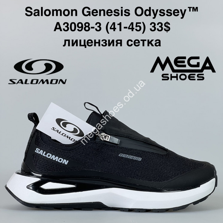 Мужские кроссовки Salomon Genesis Odyssey™ лицензия, сетка A3098-3 BH купить оптом в Одессе