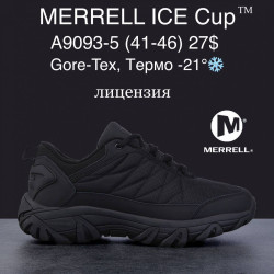 Мужские кроссовки MERRELL ICE Cup™ Gore-Tex, термо -21° лицензия A9093-5 MG