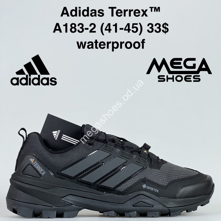 Мужские кроссовки Adidas Terrex™ waterproof A183-2 VS купити оптом на 7 км в Одесі​