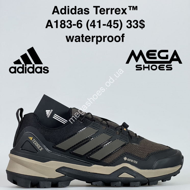 Мужские кроссовки Adidas Terrex™ waterproof A183-6 VS купити оптом на 7 км в Одесі​