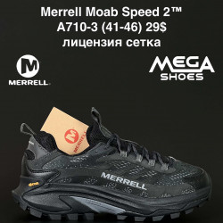 Мужские кроссовки Merrell Moab Speed 2™ лицензия сетка A710-3 NA