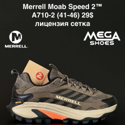Мужские кроссовки Merrell Moab Speed 2™ лицензия сетка A710-2 NA