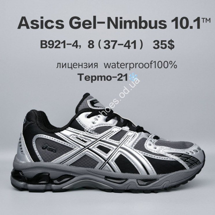 Кроссовки Asics Gel-Nimbus 10.1™ лицензия, waterproof, термо -21° B921-4 FU купить оптом в Одессе