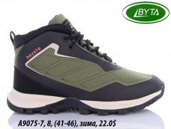 Мужские кроссовки Bayota зима A9075-7 BY   