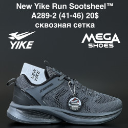 Мужские кроссовки New Yike Run Sootsheel™ сквозная сетка A289-2 AN