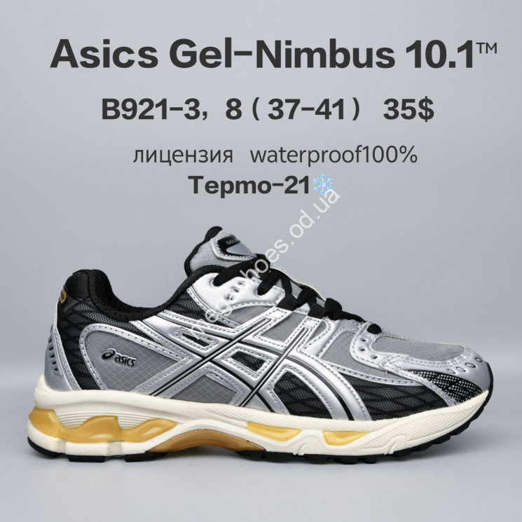 Кроссовки Asics Gel-Nimbus 10.1™ лицензия, waterproof, термо -21° B921-3 FU купить оптом в Одессе