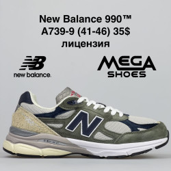 Мужские кроссовки New Balance 990 A739-9 VS