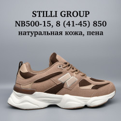 Мужские кроссовки Stilli натуральная кожа, пена NB500-15 WB