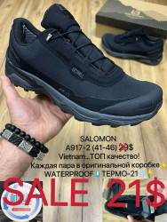Мужские кроссовки SALOMON WATERPROOF термо -21° A917-2 MX