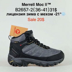 Кроссовки Merrell Moc II™ лицензия зима с мехом -21° B2657-2 PT