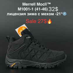 Мужские ботинки Merrell Moc ll™ лицензия зима с мехом -21° M1001-1 KL