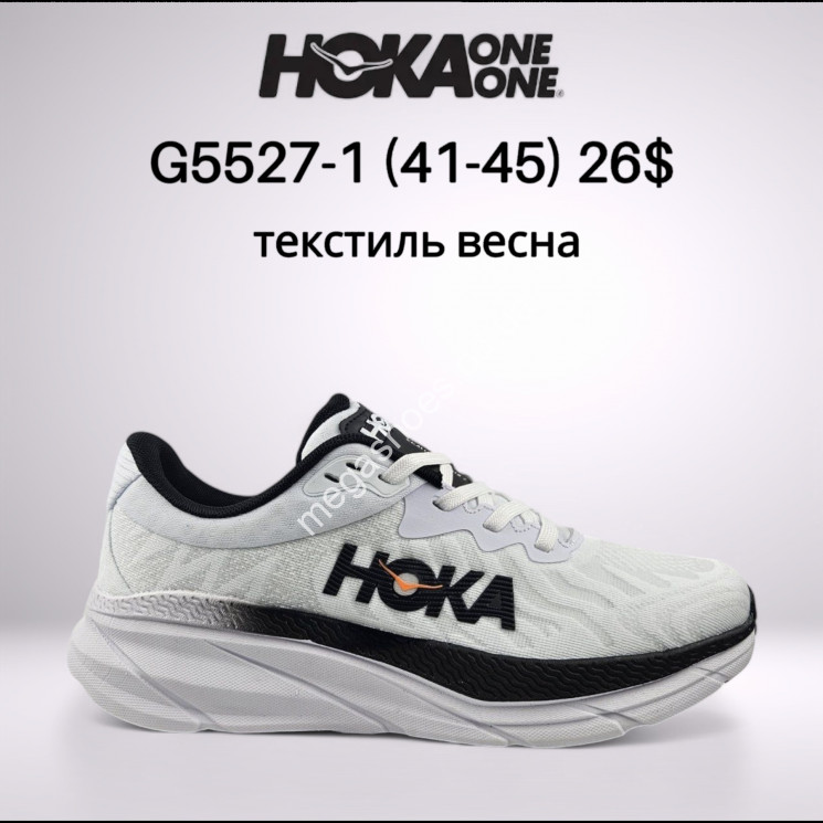 Мужские кроссовки Hoka One One текстиль, весна G5527-1 FT купить оптом в Одессе