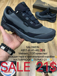 Мужские кроссовки SALOMON WATERPROOF термо -21° A917-4 MX