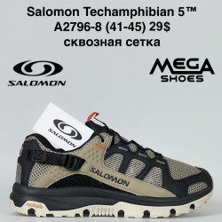 Мужские кроссовки Salomon Techamphibian 5™ сквозная сетка A2796-8 BH