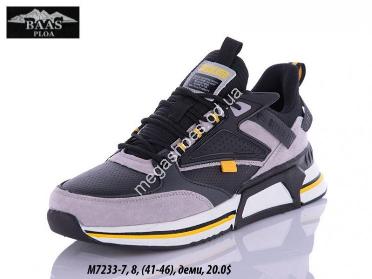 Мужские кроссовки Baas M7233-7 VS   купить оптом в Одессе
