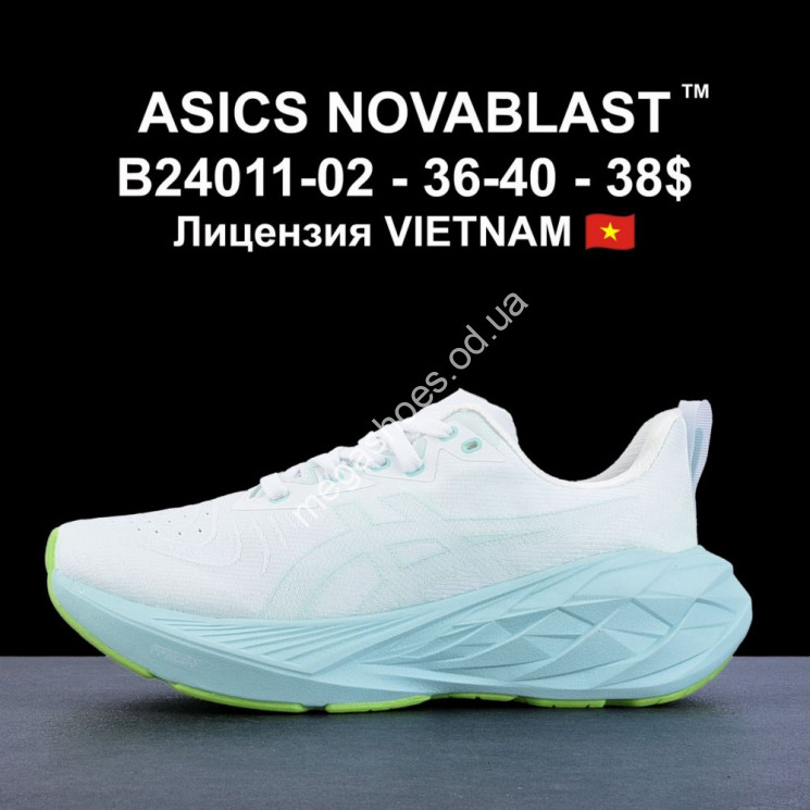 Кроссовки Asics Novablast B24011-02 LV купити оптом на 7 км в Одесі​