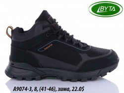Мужские кроссовки Bayota зима A9074-3 BY      
