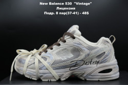 Кроссовки New Balance 530 "Vintage" лицензия Beige/Brown Destroy LV