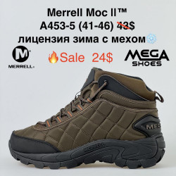 Мужские ботинки Merrell Moc II™ лицензия зима с мехом A453-5 FL