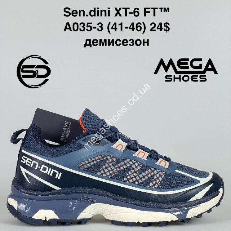 Мужские кроссовки Sen.dini XT-6 FT™ демисезон A035-3 BH купити оптом на 7 км в Одесі​