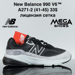 Мужские кроссовки New Balance 990 V6™ лицензия, сетка A271-2 ZS