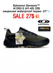 Мужские кроссовки Salomon Genesis™ лицензия, waterproof, термо -21° A1262-2 FL