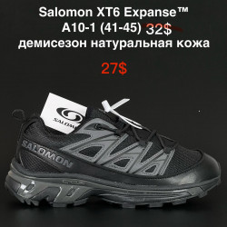 Мужские кроссовки Salomon XT6 Expanse™ демисезон, натуральная кожа AA10-1 NA